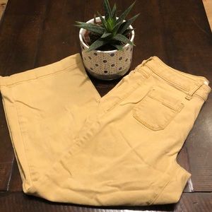 Sonoma Wide Leg Cropped Pant